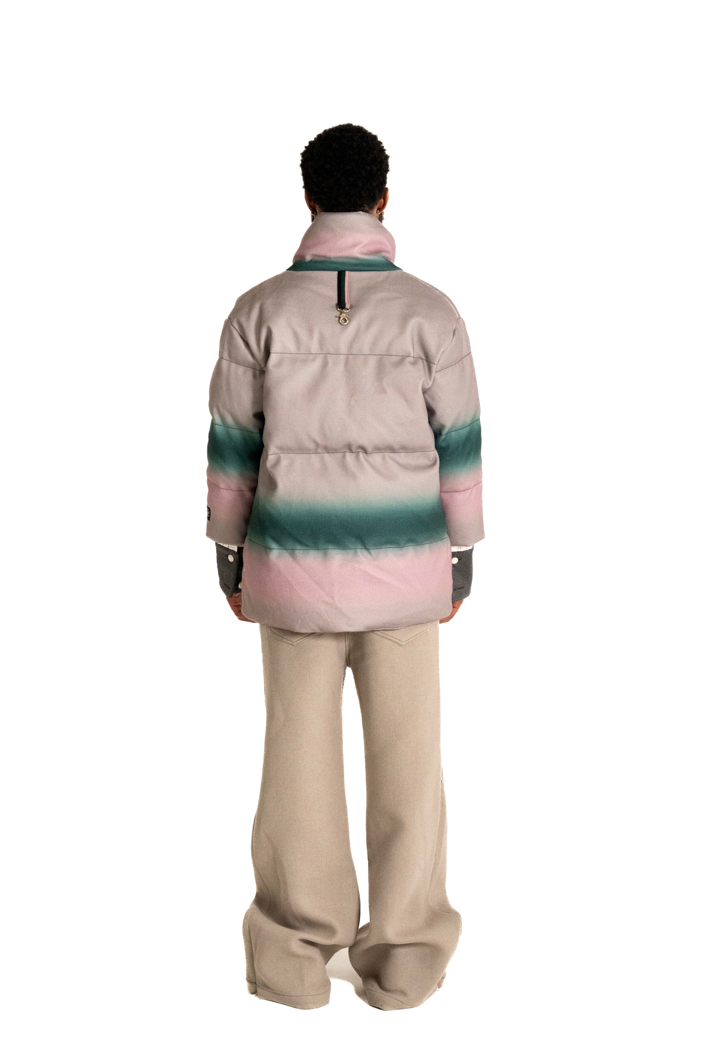 Eternal Autumn Gradient Puffer Jacket (Made-to-Order)