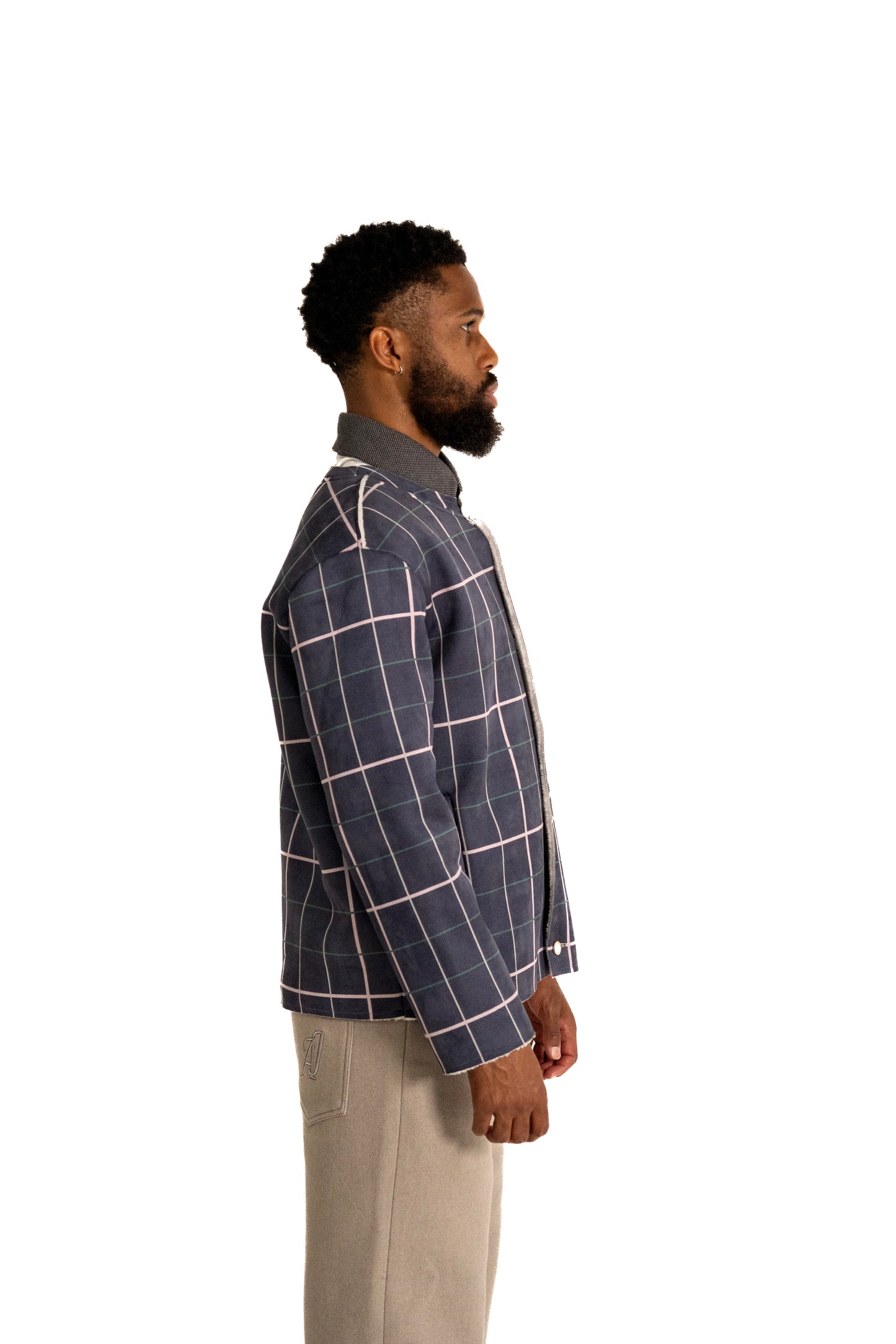 Eternal Autumn Structural Plaid Jacket (Made-to-Order)